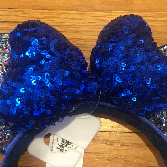 DISNEY Blue Glitter Ears - Picture 2 of 7